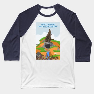 Splash Mountain Baseball T-Shirt